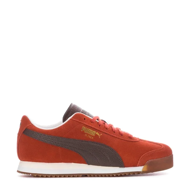 Mens PU & MA ROMA (Suede) 398635-04 Mars Red/Espresso Brown/Gum
