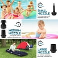 thumbnail image 3 of Mini Air Pump for Inflatables Portable, Electric Type-C Rechargeable Quickly Inflate Deflate for Pool Floats Air Mattress Swimming Ring Vacuum, 3 of 7