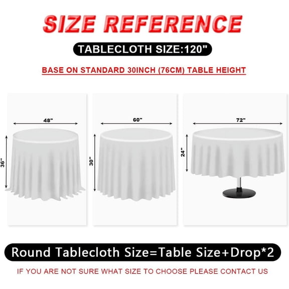 Black Sequin Tablecloth 120-Inch Round Sparkly Overlay for Wedding Party Birthday Decoration