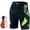 Green, variant on Padded Cycling Shorts Men's Cycling Underwear with 3D Padding Biking Shorts Breathable Comfortable Lightweight Summer Clothes Green, Size M