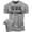 T-Shirt Heather Grey, variant on Gymish Weak From Strong Workout T-Shirt for Men – Funny Gym Shirt, Motivational Fitness Tee, Graphic Workout Apparel, Military Green, Small