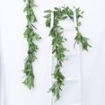 thumbnail image 3 of Coolmade 5.5ft Seeded Eucalyptus Garland, Artificial Vines Faux Eucalyptus Leaves Table Garland Artificial Eucalyptus Garland Greenery Wedding Backdrop Arch Wall Decor, 3 of 10