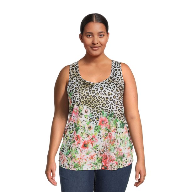 Concepts Women's Plus Size Sublimation Tank Top
