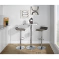 thumbnail image 4 of LumiSource Bistro Square-Ale Bar Set - 3 Piece, 4 of 7