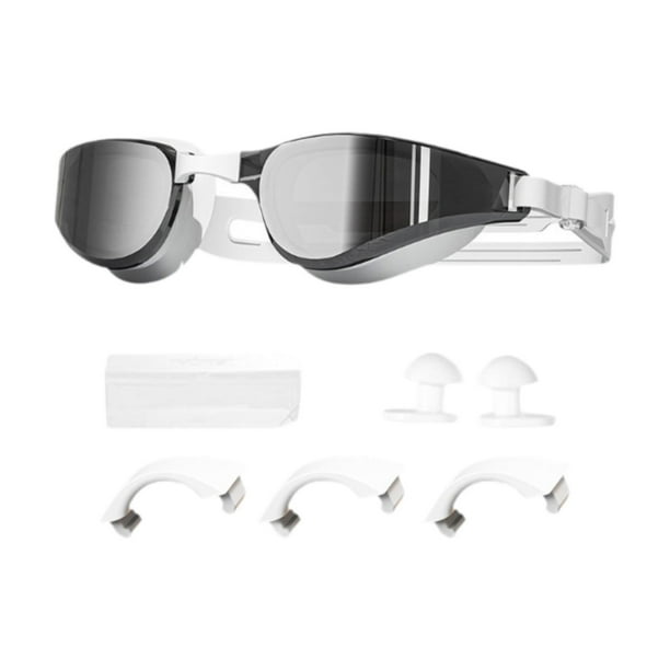 Gafas de Natación con Oídos Profesionales para Fugas para Adultos Natación Gases Anti Blanco