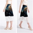 thumbnail image 4 of Animal Chic Chiffon Beach Dresses: Stylish Summer Dress for Women, 4 of 6