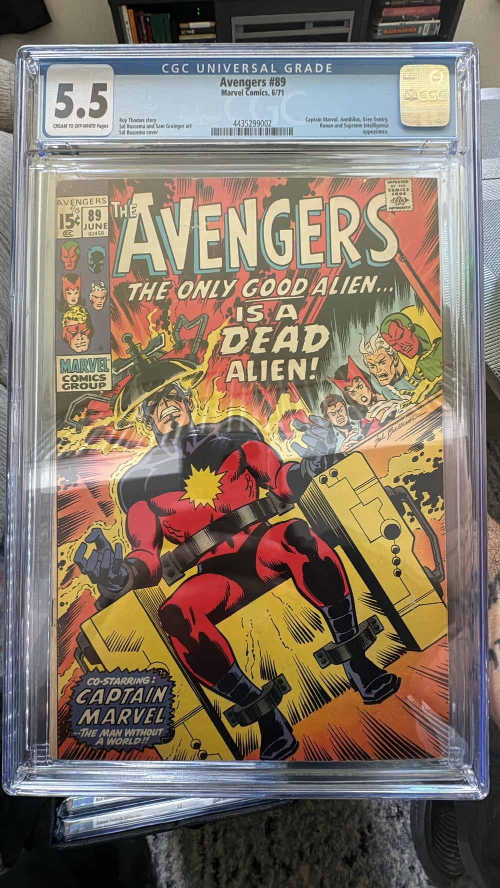 Cover of The Avengers #89