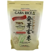 Koshihikari Premium Sprouted Brown Gaba Rice 2.2-Pound (Pack of 2)