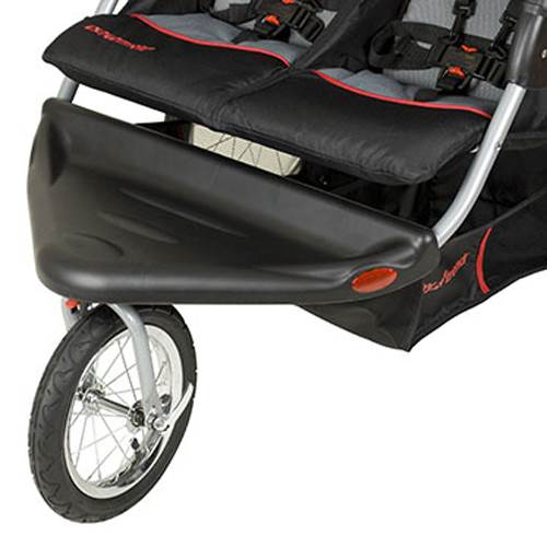 Baby Trend Expedition Swivel Travel Jogging Double Baby Stroller, Millennium - image 5 of 7