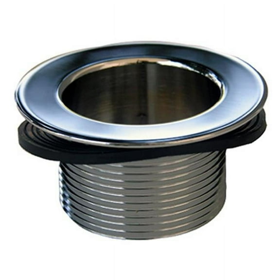 Larsen 03-5001 Bathtub Drain Shoe Strainer, Chrome, 1.5-In. - Quantity 1