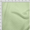 thumbnail image 4 of oneOone Cotton Poplin Light Green Fabric Kids Leaf Quilting Supplies Print Sewing Fabric By The Yard 56 Inch Wide, 4 of 4