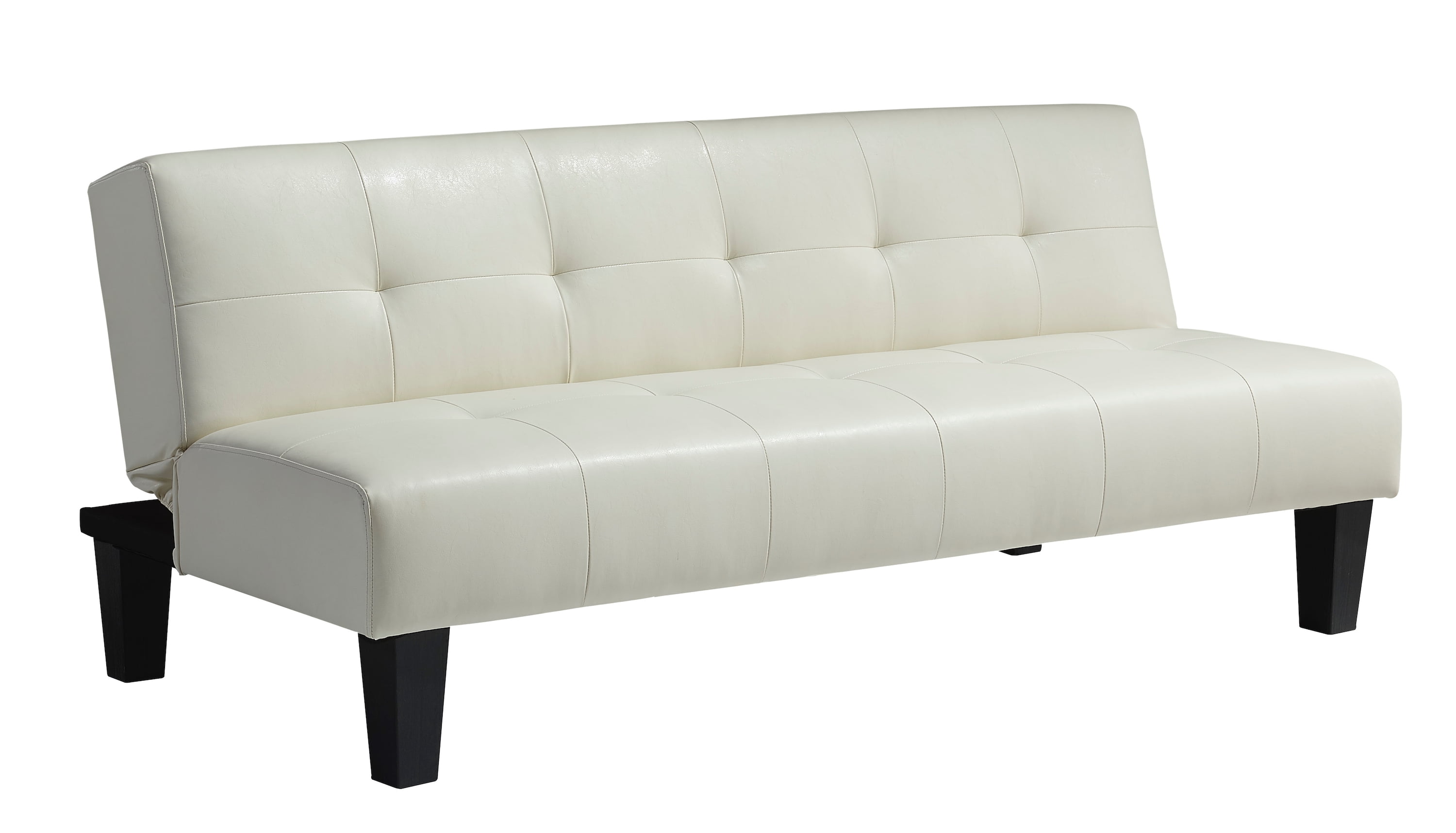 Harvey White Futon Sofa Sleeper