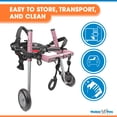 thumbnail image 4 of Walkin' Wheels Dog Wheelchair - Vet Approved - Small Dogs 11-25 Pounds, 4 of 7