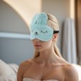 thumbnail image 6 of Unique Bargains Soft Cartoon Rabbit Sleep Mask Eye Shade Cover for Travel for Rest Blue, 6 of 6