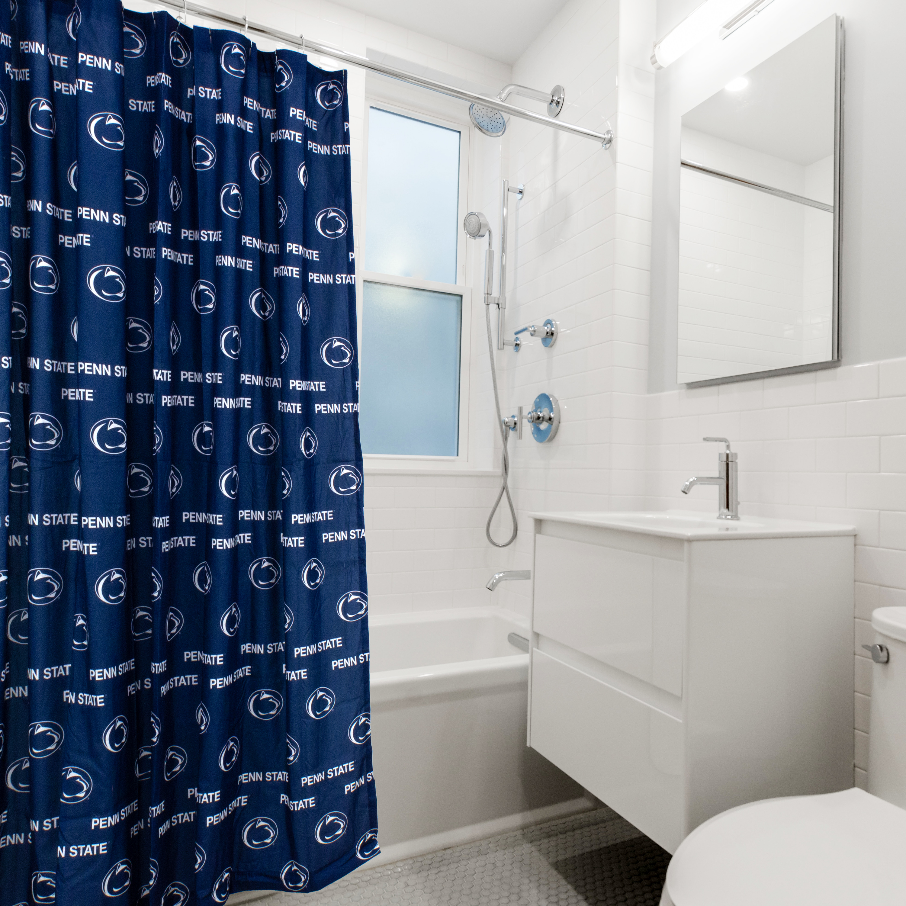 Penn State Nittany Lions Printed Shower Curtain Cover - 70" x 72"