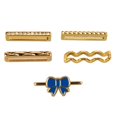 thumbnail image 1 of Decorative Rings , Exquisite Workmanship Metal Material Watchband Decorate Gold Watch Band Decorate Gift For Friends Family Co Workers, 1 of 8