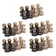 thumbnail image 5 of 40 Uds tornillos Chicago 7x5mm latón brillante hermoso buena dureza remaches artesanales de cuero para cinturón DIY bolso de cuero, 5 of 12