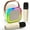 Beige, variant on JYX Karaoke Machine for Kids, Portable Bluetooth Speaker with Microphone for Adults, Funny Magic Voice, Gifts for Birthday Party Boys Girls, D25W
