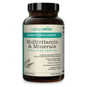 NatureWise Women's Multivitamin & Minerals Whole Food Complex with Stress Support