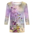 thumbnail image 3 of SHE IS My Orders Placed Lace Shirts for Women Long Sleeve Fashion Tops for Women Dressy Womens Long Sleeve Blouses for Older Women Workout Tees for Women Crop, 3 of 4