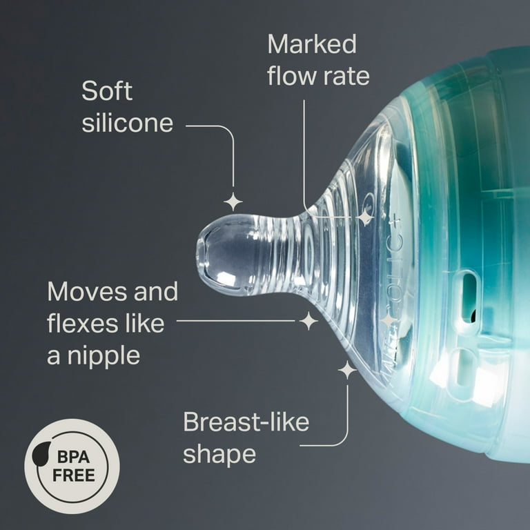 Tippee Bottle Teat Tommee Tippee Level Teats Pack) Tommee Tippee