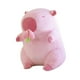 thumbnail image 5 of Lindo juguete de peluche Capybara, muñeca de felpa Capybara, juguete de peluche suave, peluche Capybara Carpincho melocotonero rosa, 5 of 9