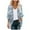 Blue, variant on Summer Cardigans for Women Lightweight Floral Print Puff Sleeve Kimono Chiffon Cardigan Loose Cover Up Casual Blouse Tops 2026