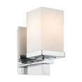thumbnail image 4 of One Light Wall Sconce in Modern Style 7.625 inches High By 4.75 inches Wide-Chrome Finish Bailey Street Home 170-Bel-2862477, 4 of 6