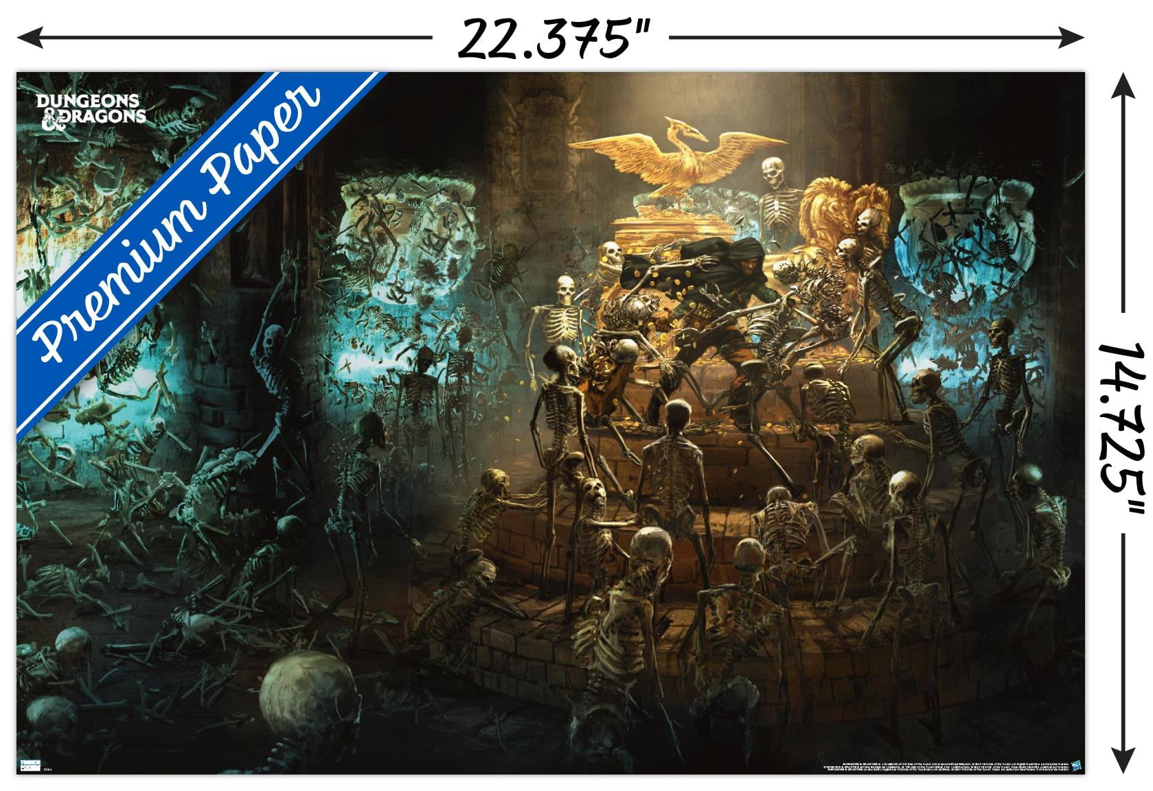 Dungeons and Dragons - Papazotl's Tomb Wall Poster, 14.725" x 22.375"