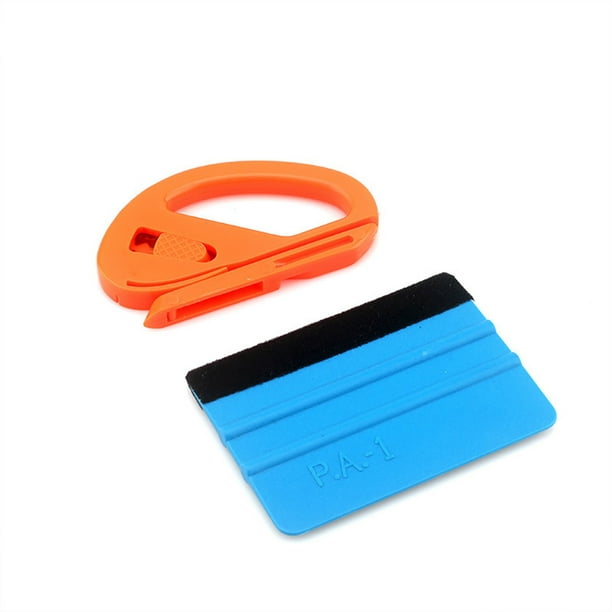 Herramientas De Raspador De Película De Revestimiento De Vinilo Para Coche, Juego De Instalación De Pegatinas Para Vehículos 4 Unids/Set Vogacara VI008933-02