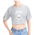thumbnail image 2 of Stray Kids Merch 2025 World Tour Lee Know Crop Top Midriff-Baring T-shirt Women Girl Short Sleeve, 2 of 3