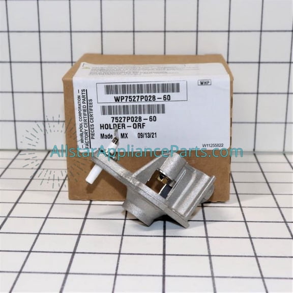 Whirlpool Range Burner Orifice Holder WP7527P028-60
