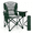 Green, variant on MF MENTAFLOW 1pc Oversized Camping Folding Chair With Carry Bag, 600D Oxford Fabric Padded Chair, Portable Heavy Duty Outdoor With Side Pocket, Cup Holder And Cooler Bag, For Beach Lawn Picnic Fishin