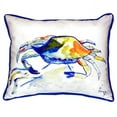 thumbnail image 3 of Yellow Crab Large Indoor/Outdoor Pillow 16x20, 3 of 3