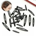 thumbnail image 4 of K-KED 10PCS one set Baby Girl Hair Clips Hairpins Accessories Women Hairgrip Barrettes-black-4.3cm, 4 of 9
