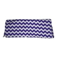 thumbnail image 1 of Baby Doll Chevron Crib Skirt/Dust Ruffle, Plum, 1 of 1