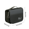 thumbnail image 3 of Yorkspred Hanging Toiletries Bag, Large Capacity Travel Storage Bag, Waterproof Fabric, Portable Cosmetic Organizer for Men & Women, Easy Clean Travel Makeup Pouch, Toiletries Airline Essentials, 3 of 5