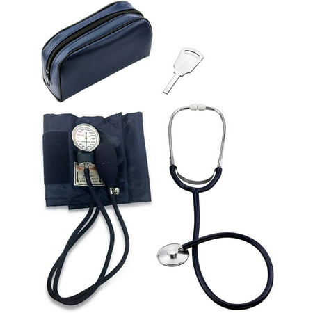 Primacare DS-9196 Classic Series Large Adult Blood Pressure Kit with D-Ring Cuff and (Best Blood Pressure Cuff And Stethoscope Kit)