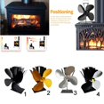 thumbnail image 3 of Ventilador de estufa alimentado por calor,Ventilador de estufa de chimenea,Ventiladores de estufa de leña,Fuelle de chimenea de madera,Bomba manual de fuelle,Fuelle de fuego de soplador de Macarena Ventilador de estufa alimentado por calor, 3 of 8
