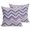 Purple, variant on Throw Pillow Covers 18x18 Inch Set of 2 Grey Chevron Decorative Pillows Cushion Case Soft Square Pillowcases Geometric Design Stripe Throw Pillows for Couch Sofa Bed Chair Home Decor