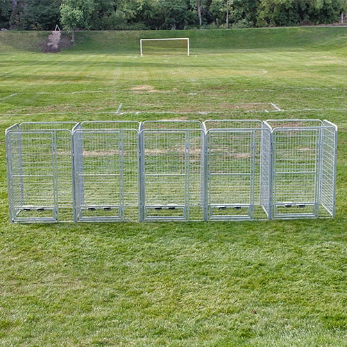 Professional X5 K9 Kennel Store 4' X 8' Dog Kennel-Runs Full Stalls