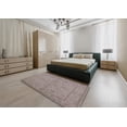 thumbnail image 5 of Ahgly Company Machine Washable Indoor Rectangle Industrial Modern Rose Dust Purple Area Rugs, 4' x 6', 5 of 7