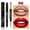 F, variant on Mcolor 2-in-1 Waterproof Lipstick Lip Liner, 12 Colors Lip Liner and Lipstick Combo, Long-lasting 24 Hour Lipgloss Matte Lipstick and Lip Pencil Liners Makeup Gift Set for Girls Women