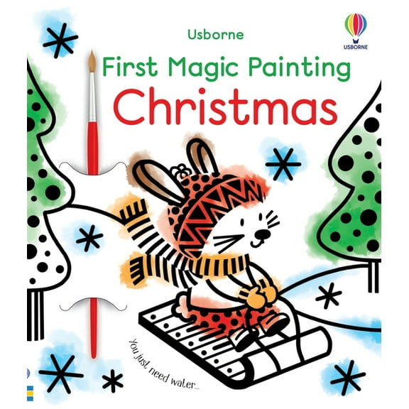 First Magic Painting First Magic Painting Christmas: A Christmas Holiday Book for Kids, (Paperback)