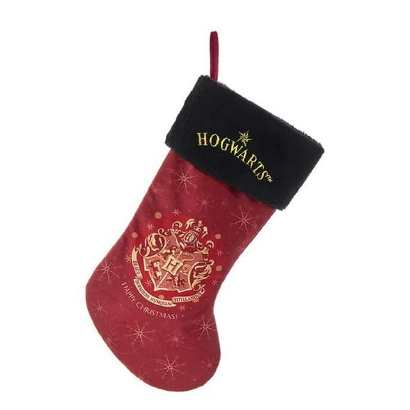 Kurt Adler Harry Potter Hogwarts Seal Stocking 19 Inch Multicolor HP7222