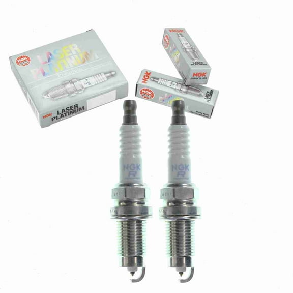 2 pc NGK 7968 Laser Platinum Spark Plugs for 101 000 062 AB 4503 4701 AGPS44F AGPS44F11 AGPS44F11J F7HPP222 F7HPPRX FR7HPP22 FR7HPP222 FR7HPP33 IK16TT K5RTSPP PK16TT YM21 12405 AA Ignition Wire