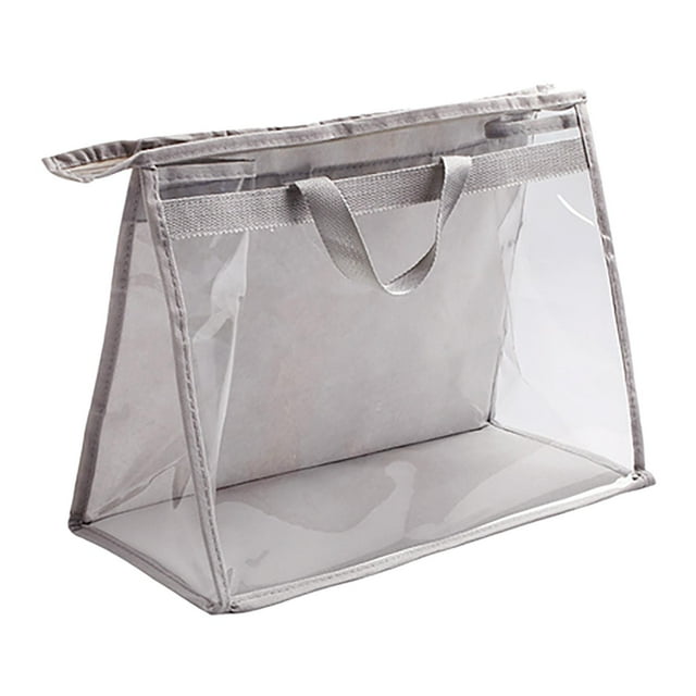 DOLITY Handbag Storage Handbag Organizer Handbag Bags Dust Bags Storage Save Space Grey M