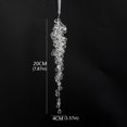 thumbnail image 3 of Car Hanging Decorations Cute Flocked Lambs Ear Garland Christmas Transparent String for Christmas String Beads Beads Curtains Christmas Snowflake Christmas Tree Snowflake Acrylic Transparent, 3 of 4