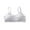 Gray, variant on Girls' Cotton Crop Training Bra Soft Padded Sport Training Bra