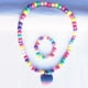 thumbnail image 5 of Niños Collar Pulsera Conjuntos Luna Unicornio Corazón Forma Estrella Collar Pulsera Princesa Collar Pulseras Conjunto 4 Piezas Inevent AP005583-00, 5 of 6